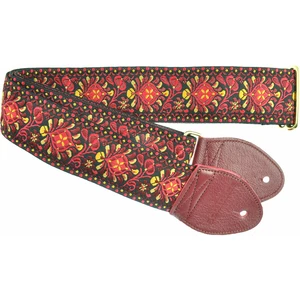 Souldier Hendrix Maroon Correa de guitarra textil