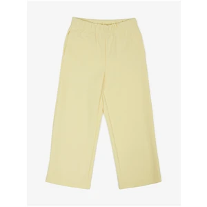 Light Yellow Girls Sweatpants ONLY Scarlett - Girls