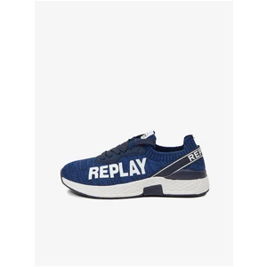 Dark Blue Kids Sneakers Replay - Girls