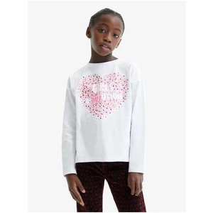 White girls' T-shirt Desigual Alba - Girls