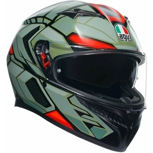 AGV K3 Decept Matt Black/Green/Red S Casque