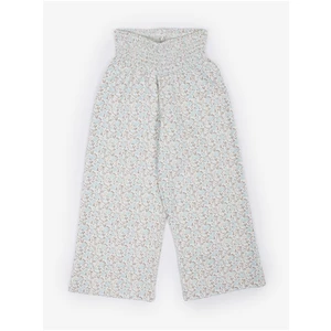 White Girly Flowered Pants name it Justice - Girls
