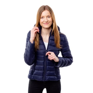 Women's quilted jacket GLANO - dark blue