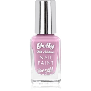 Barry M Gelly Hi Shine lak na nehty odstín Peony 10 ml