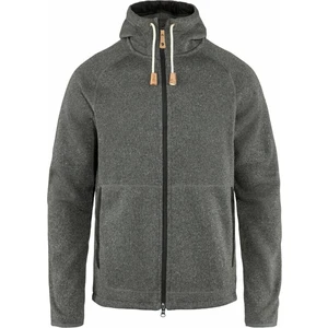 Fjällräven Sudadera con capucha para exteriores Övik Fleece Hoodie M Dark Grey S