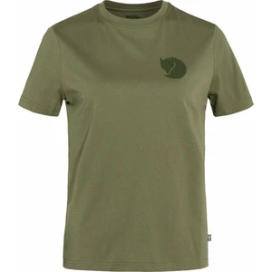 Fjällräven Fox Boxy Logo Tee W Verde M