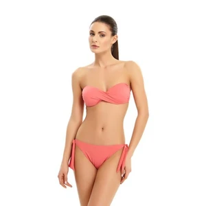 Dagi Women's Orange Lace-Up Single Bikini Bottom