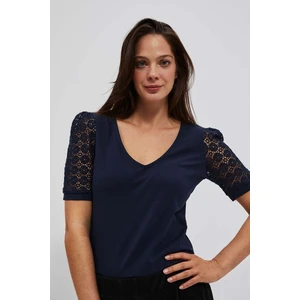 Moodo women's T-shirt - dark blue