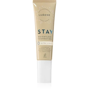 Lumene Stay Weightless tekutý make-up s matným finišem SPF 30 odstín 0 Ultra Light 30 ml