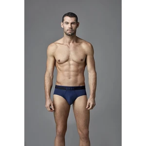 Dagi Men's Indigo Combed Cotton Compact Slip Briefs.