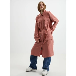 Pink womens light parka ONLY Kenya - Women