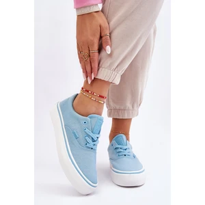 Big Star Fabric Sneakers LL274146 Light Blue