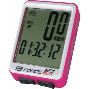 Force WLS Bike Computer 12 Wireless Pink