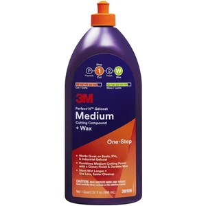 3M Perfect-It Gelcoat Medium Cutting + Wax 946ml