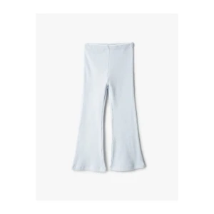 Koton Basic Spanish Leg Pants with Elastic Rib Waist.