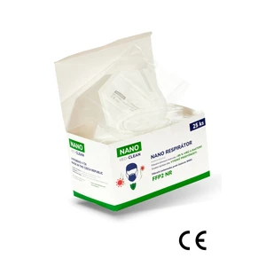 25x FFP2 respirátor NANO MED.CLEAN - B03/biela f00025