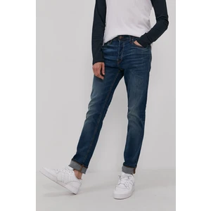 Tmavě modré slim fit džíny Jack & Jones Tim