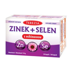 Terezia Company ZINOK + SELÉN s echinaceou 30 kapslí