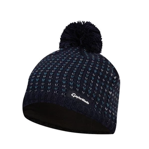 TaylorMade Ladies Bobble Beanie Navy 2019