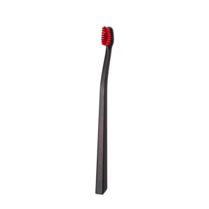 Swissdent Profi Colours Single zubná kefka soft - medium Black & Red