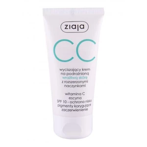 Ziaja CC Cream SPF10 50 ml cc krém pre ženy s ochranným faktorom SPF; Cruelty free; Vegan
