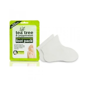 XPel Hydratační ponožky na nohy Tea Tree & Peppermint (Deep Moisturising Foot Pack)  1 pár