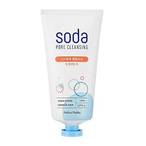 Holika Holika Čistiaca pena s peelingovým efektom pre mastnú a zmiešanú pleť Soda Pore Clean sing ( Clean sing Scrub) 150 ml