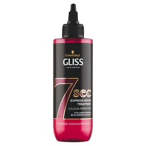 Schwarzkopf Gliss 7 sec regenerační péče pro barvené vlasy 200 ml
