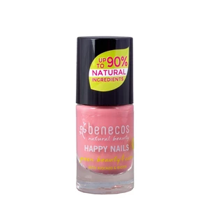 Benecos Happy Nails pečující lak na nehty odstín Bubble Gum 5 ml