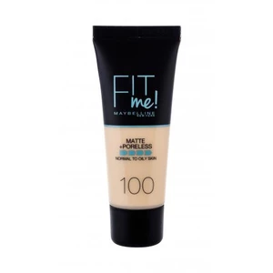 Maybelline Sjednocující make-up s matujícím efektem Fit Me! (Matte & Poreless Make-Up) 30 ml 100 Warm Ivory