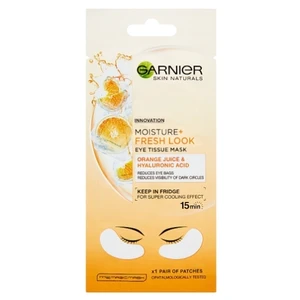 Garnier Povzbuzující oční maska se šťávou z pomeranče a kyselinou hyaluronovou (Eye Tissue Mask) 6 g