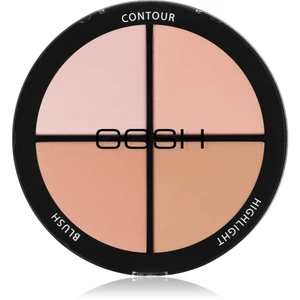 Gosh Contour'n Strobe konturovací a rozjasňující paleta odstín 001 Light 15 g