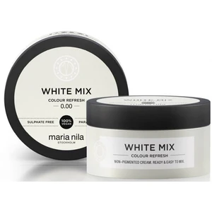 Maria Nila Colour Refresh White Mix vyživující maska bez barevných pigmentů k dotvoření pastelových odstínů výdrž 4 – 10 umytí 0.00 100 ml