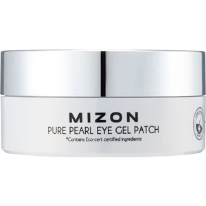 Mizon Prémiová očná hydrogélová maska s bielou perlou a diamantom na vrásky a rozjasnenie pleti Pure Pearl (Eye Gel Patch) 60 ks x 1,4 g