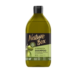 Nature Box Olive Oil ochranný šampon proti lámavosti vlasů 385 ml