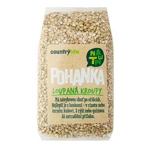 Pohánka lúpaná krúpy 500 g BIO   COUNTRY LIFE