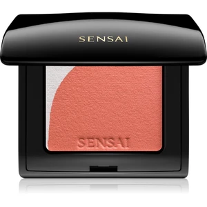 Sensai Blooming Blush rozjasňující tvářenka se štětečkem odstín 04 Blooming Orange 4 g