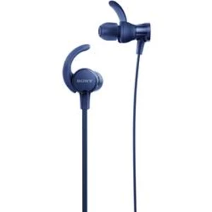 Špuntová sluchátka sluchátka do uší sony mdr-xb510asl, modrá