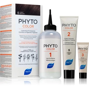 Phyto Color barva na vlasy bez amoniaku odstín 5 Light Brown