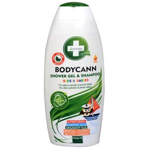 Annabis Bodycann Kids & Babies šampon a sprchový gel 2v1 250 ml