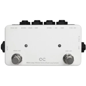 One Control White Loop Pedale Footswitch