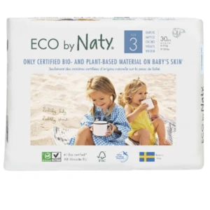 Eco by Naty Plienky Naty Midi 4 - 9 kg 30 ks