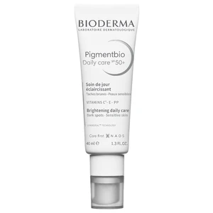 Bioderma Pigmentbio Daily Care SPF 50+ zesvětlující krém na pigmentové skvrny SPF 50+ 40 ml