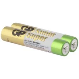 Minibaterie (AAAA) mini (AAAA) alkalicko-mangánová, GP Batteries GP25A / LR61, 1.5 V, 2 ks