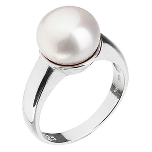 Evolution Group Stříbrný perlový prsten Pavona 25001.1 52 mm