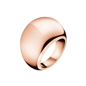 Calvin Klein Bronzový prsten Ellipse KJ3QPR1001 52 mm