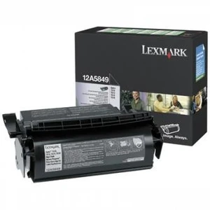 Lexmark 12A5849 černý (black) originální toner