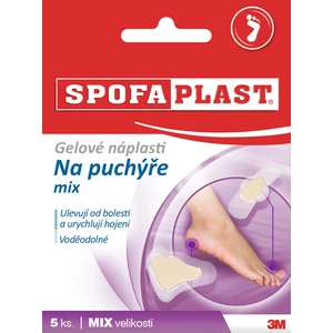 3M FUTURO Spofaplast 913 Gélové náplasti na pľuzgiere mix 5 ks