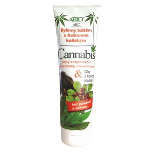 Bione Cosmetics Bylinný balzám s Kaštanem koňským Cannabis 300 ml