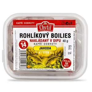 Chytil rohlíkové boilie v dipu 14 mm 60 g-játra